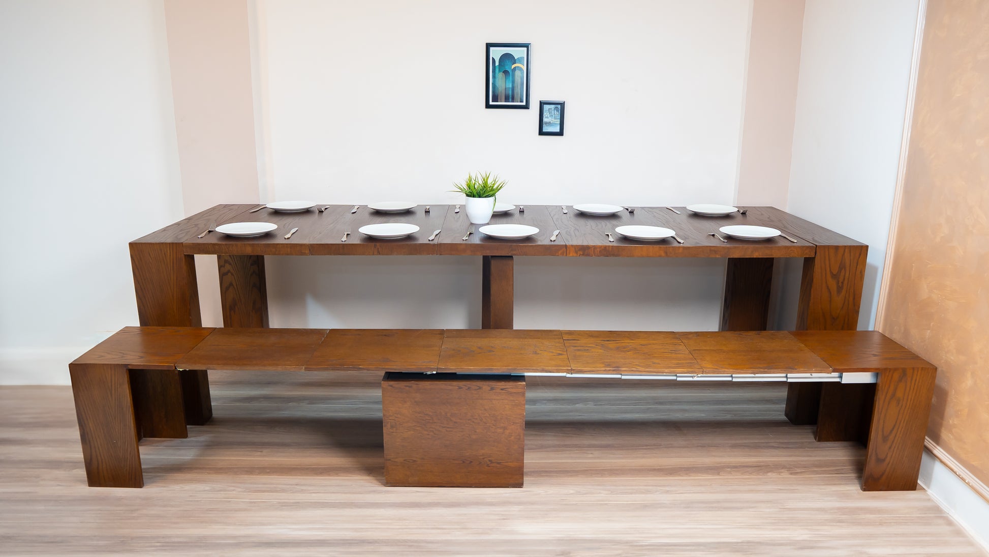 Extendable Dining Console Table